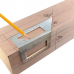 Инструменты измерительные для деревообработки: измерительная метрическая линейка Т-образной формы, 45 градусов,90 градусов,135 градусов